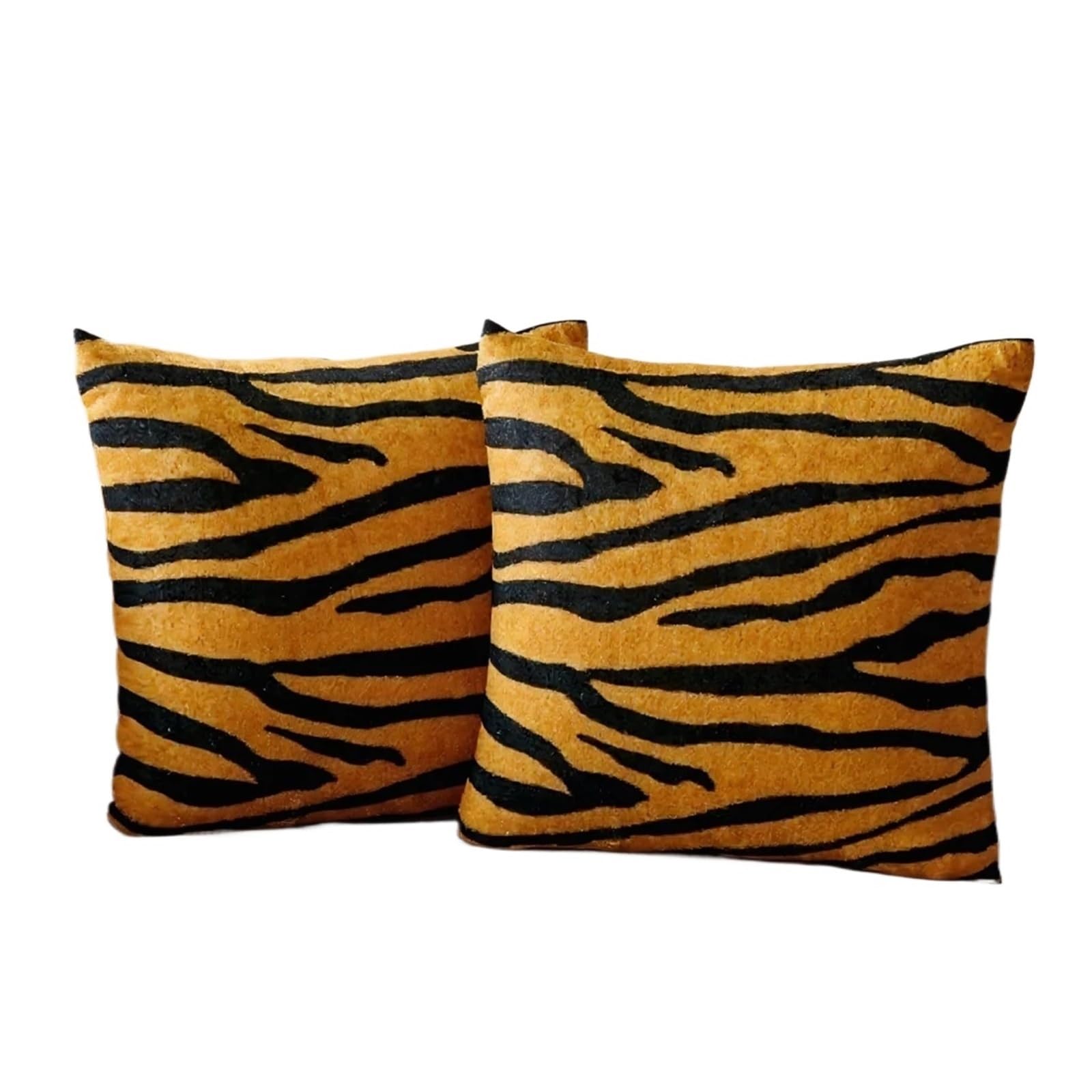 Pillowcase 2pc Plush Pillowcase, Comfortable And Soft Leopard Print Throw Pillow Covers, Modern Personalized Decoration Square Pillowca(Color9)