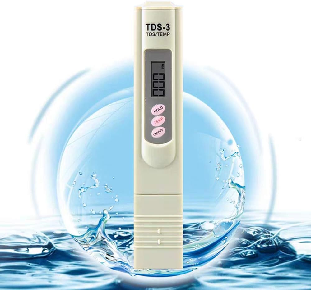 TDS Water Quality Tester Digital PPM Meter - Quick Accurate Testing for Drinking Water Pool Aquarium