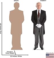 Vista 2 de Cardboard People Butler - Soporte de cartón de tamaño real