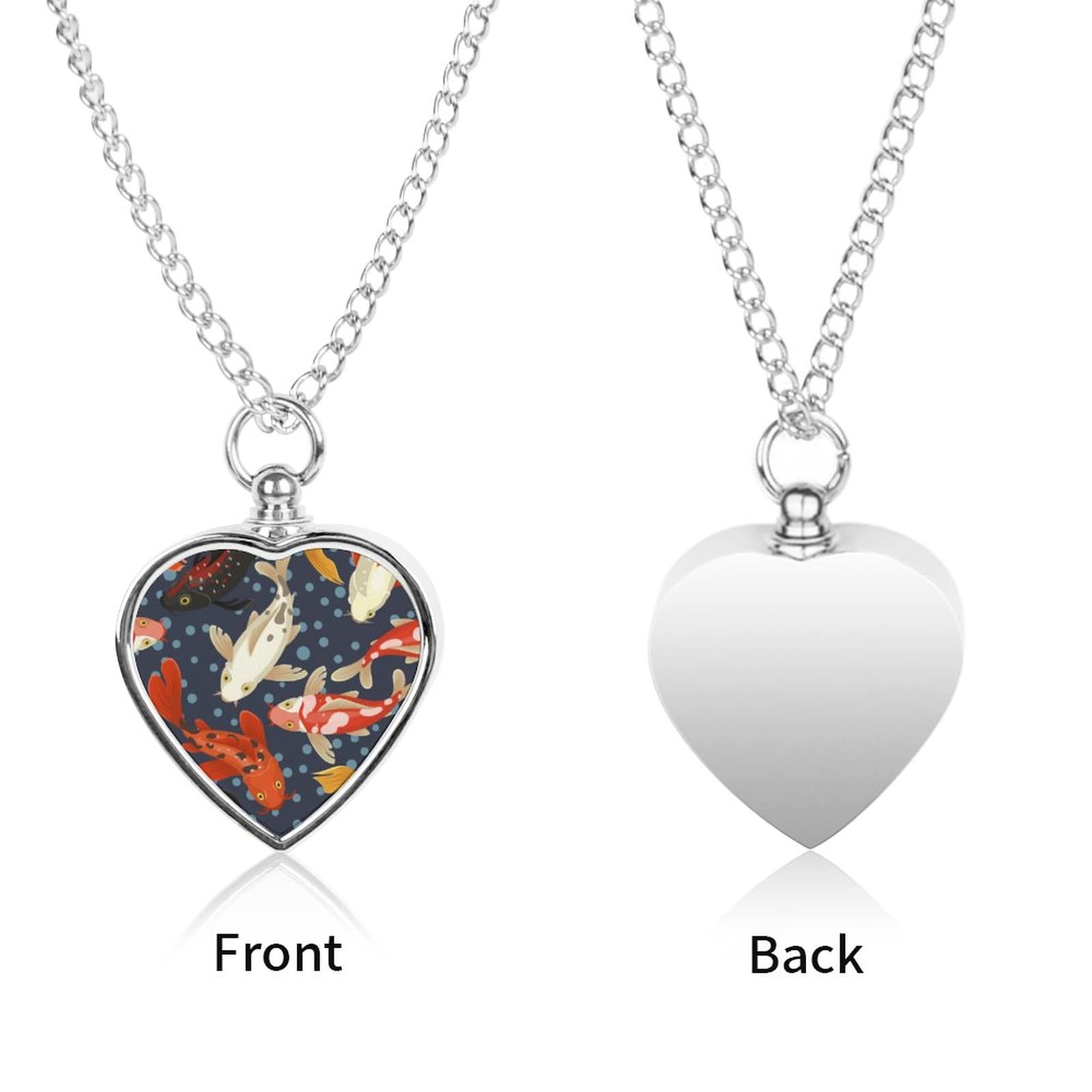 Japanese Necklace Ashes Necklace For Men, Ocean Jewelry Necklace