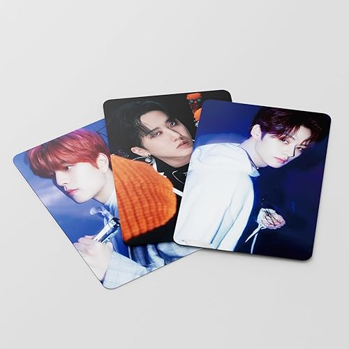 Miniatura 8 de PYAJUU Stray Kids - Tarjeta fotográfica de 55 piezas para niños callejeros STAR ROCK STAR octavo álbum tarjeta KPOP Straykids Rock Star Photocard