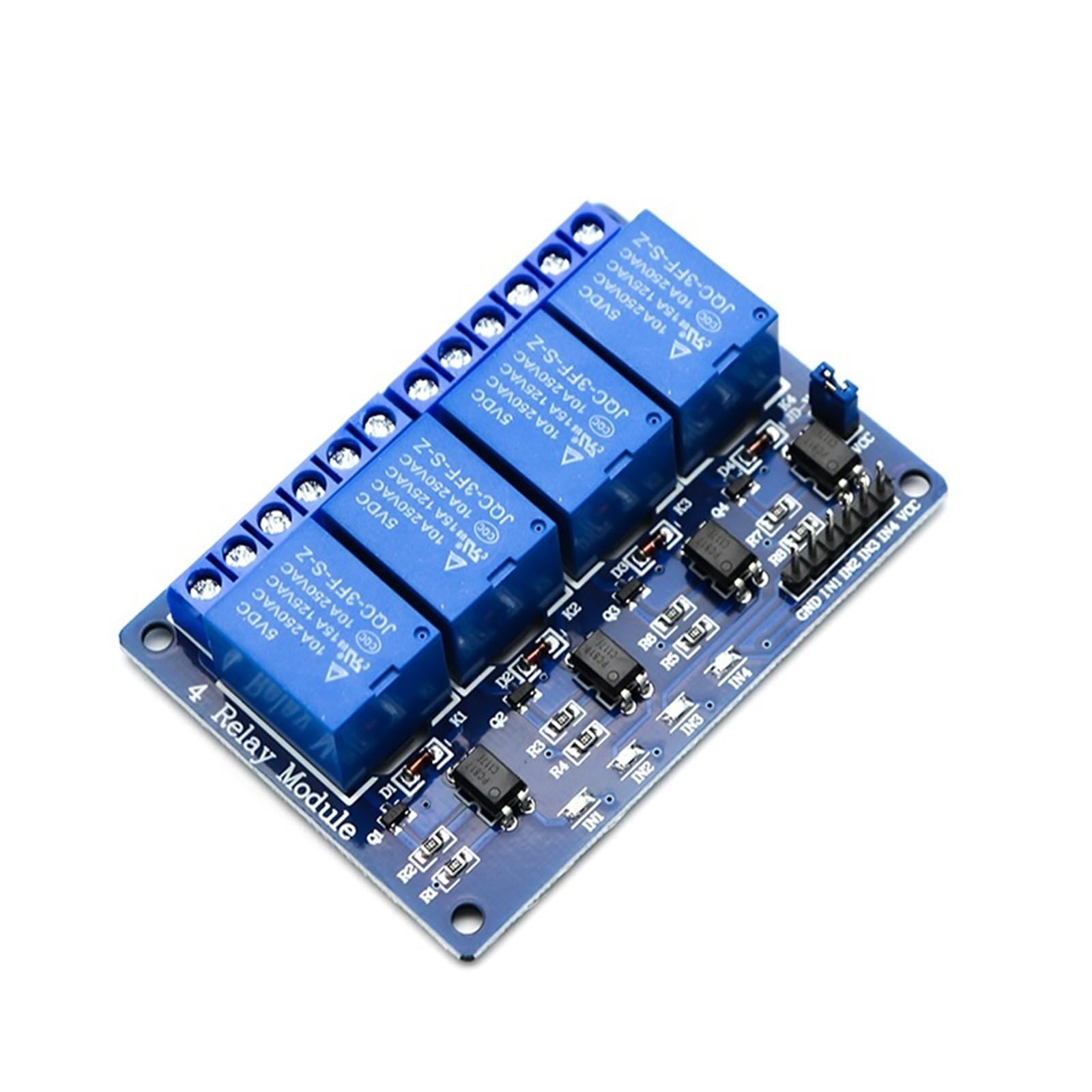 Moduł przekaźnikowy 5 V 12 V 24 V z wyjściem transoptora 1 2 4 6 8 16 Way 1 szt. (24 V, 6-drożny)