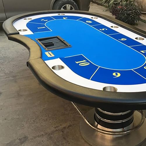 Gogogmee Poker-Chiphalter Tablett Für Tischspiele - Robustes Chip-Tablett Mit Großem Fassungsvermögen Für 350 Chips Ideal Für -Spiele Und Pokerabende