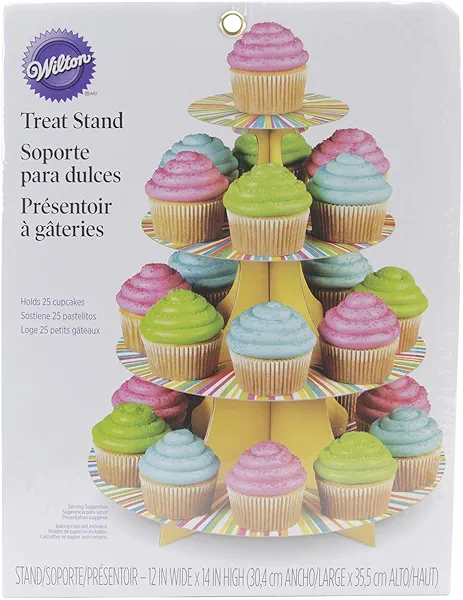 Wilton Treat Stand Color Wheel Cupcake Stand