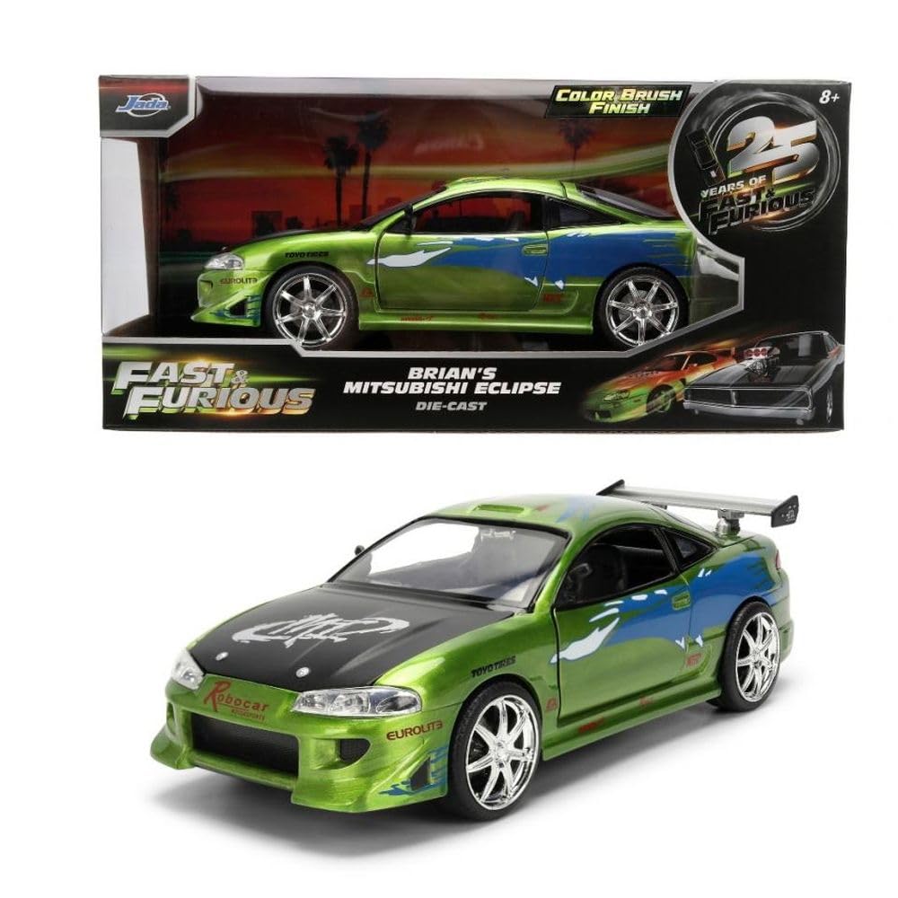 Jada Toys Fast & Furious 1995 Mitsubishi Eclipse (1:24, 19 cm)