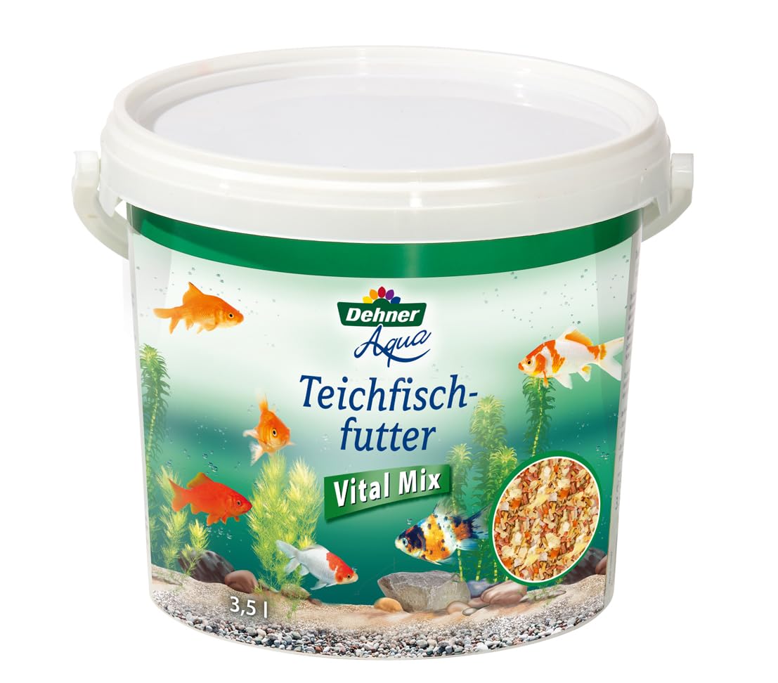 Dehner Aqua Vital Mix - Comida para Peces (3,5 L)