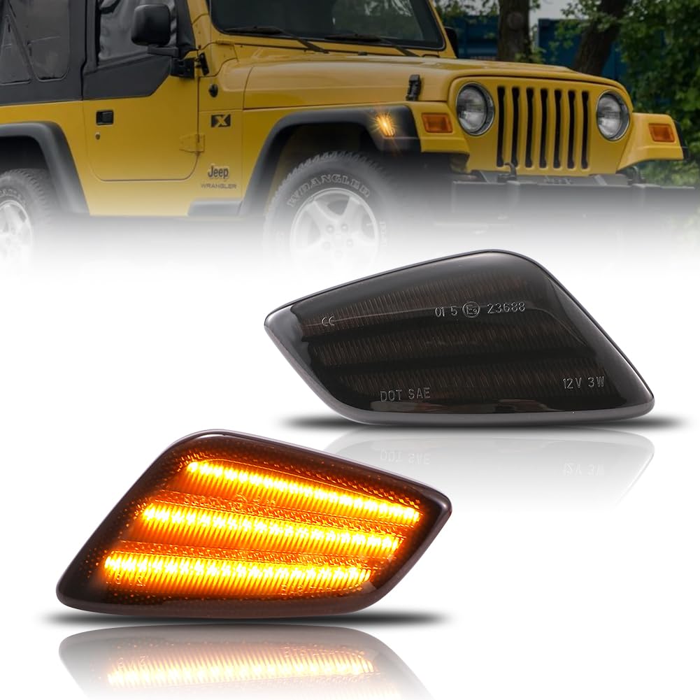 Jeep Side Marker OFFKAT Front Fender LED Side Marker Lights