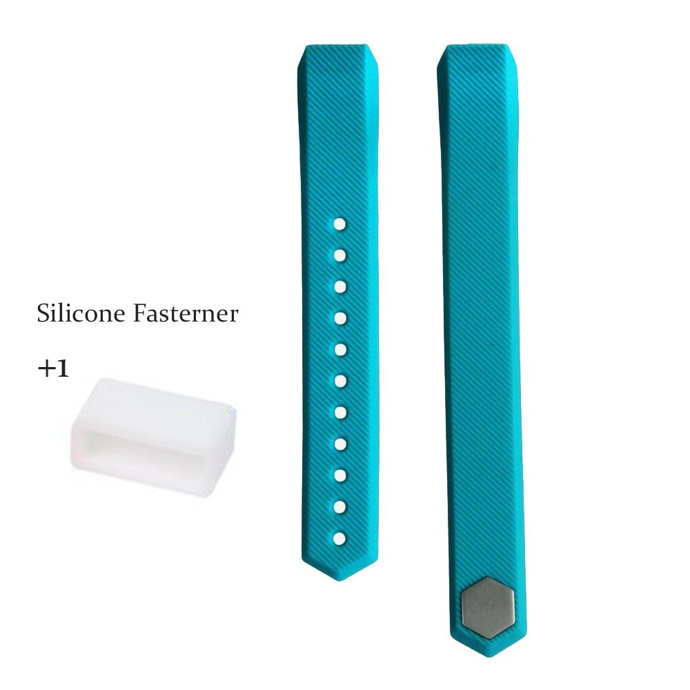 Fitbit Alta Classic Band,Biaoge Silicon Bracelet Strap Replacement Band For Fitbit Alta Smart Fitness Watch (Blue, Large)