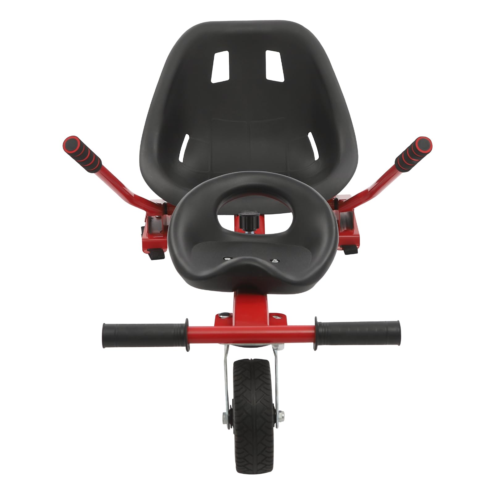 Hoverboard Sitz, Hoverboard mit Sitz verstellbarer, Doppel-Personen-Balance-Roller, Verstellbarer Balancier-Roller für 6,5-10 Zoll, Universal Gokart-Zubehör für Kinder und Erwachsene (Schwarz)