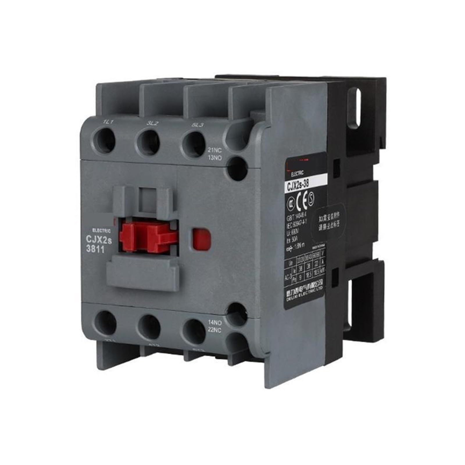 Contacteur CA CJX2s-3811 pour éviter les pannes de moteur électrique