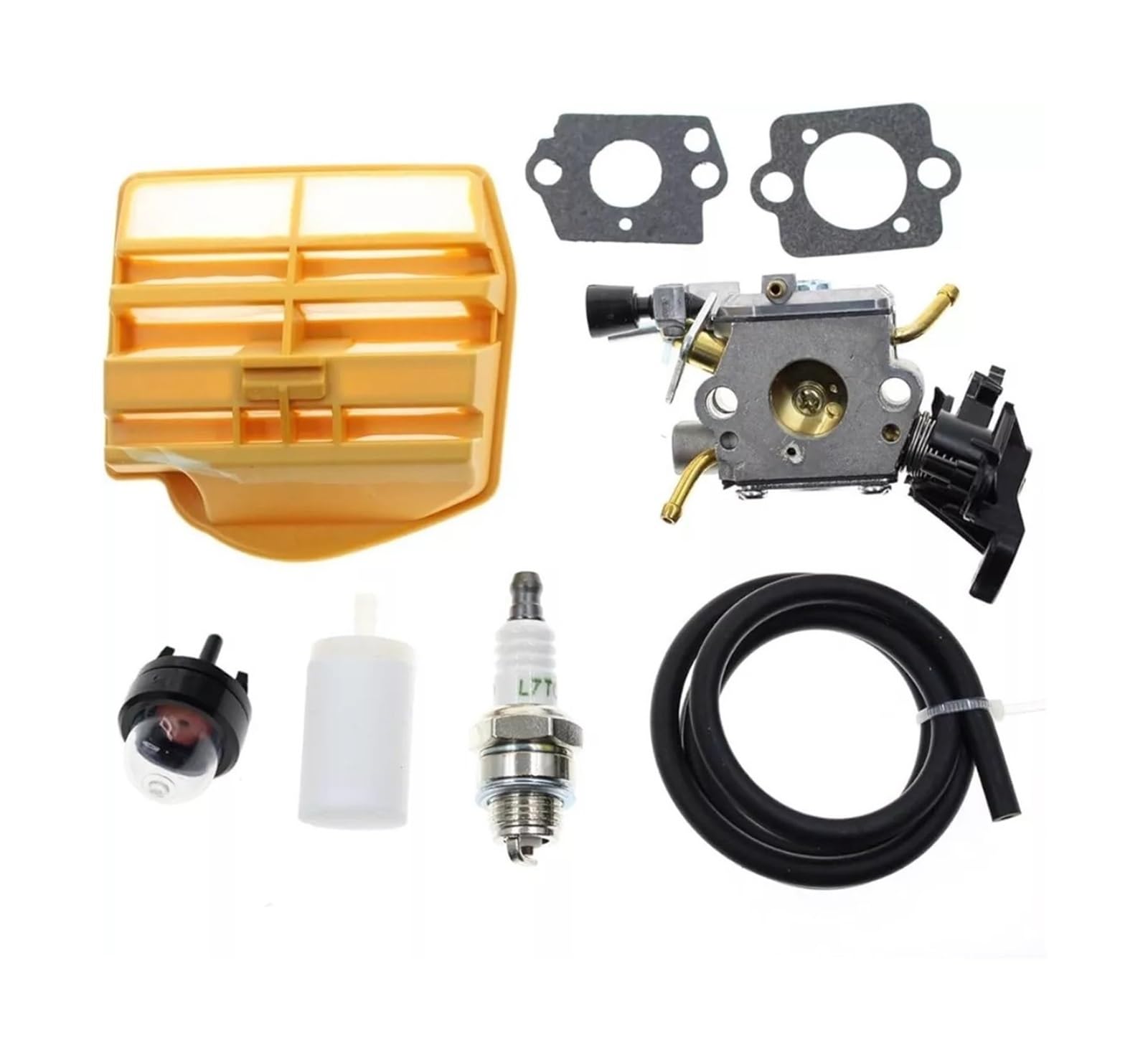 Piezas de Repuesto para Herramientas Carburador de Aire for Filtro for Husqvarna 445 445E 450 450E for Gasolina for Motosierra C1M-EL37B Reparaciones fáciles