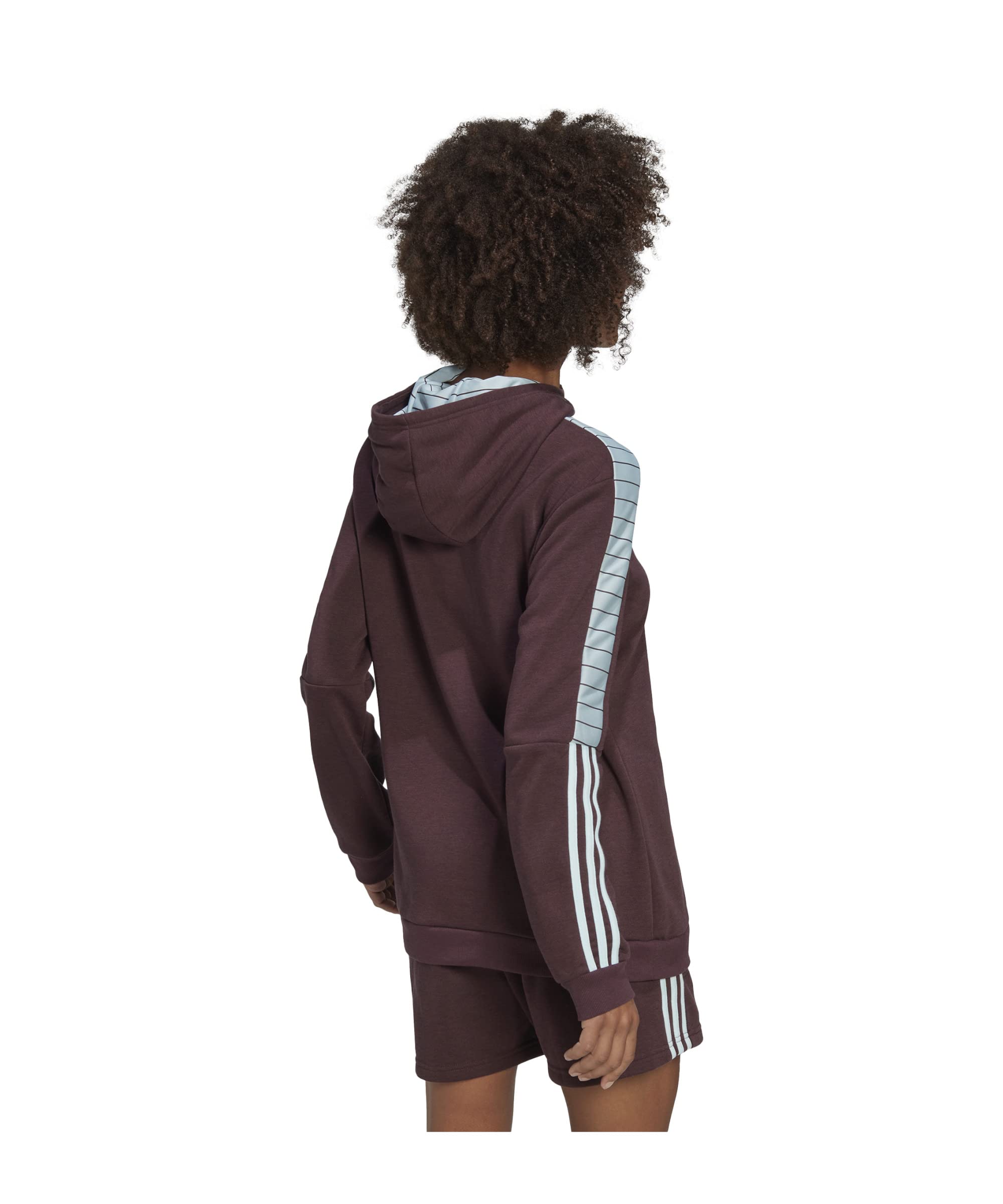 adidas Tiro Hoodyvip W Bluza z kapturem damska, Marsom, M