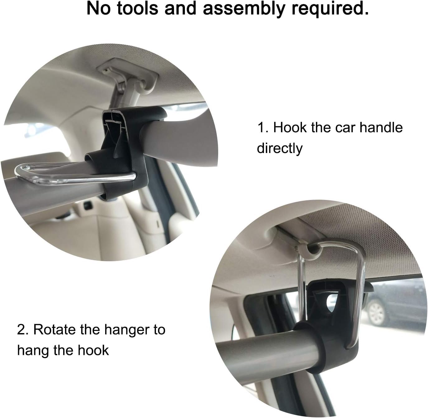 Beinhome Barra appendiabiti espandibile per auto, in metallo resistente, estesa fino a 160 cm, adatta per la maggior parte delle auto, camion, SUV, furgoni, camper, dormitorio universitario,