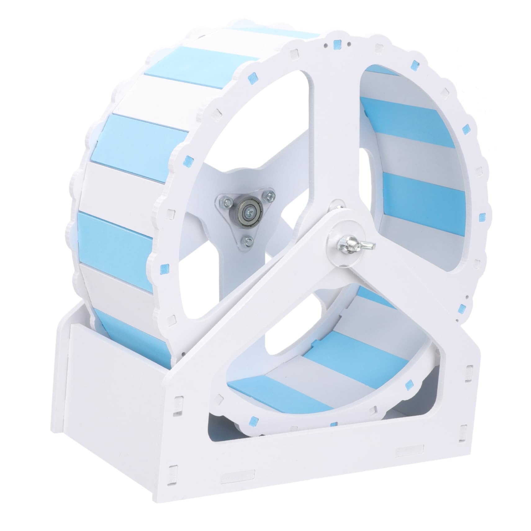 Totority Hamster Exercise Wheel Parallel Tracks Quiet Operation Great for Household Pet Toys