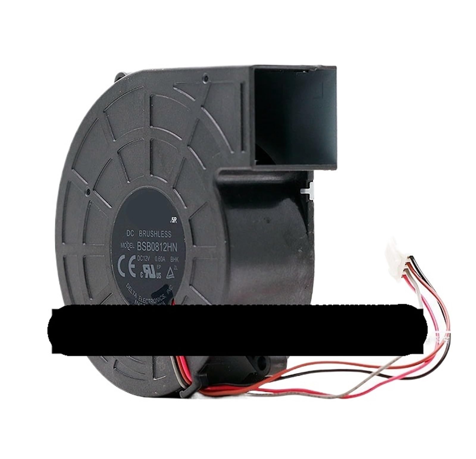 TYHUJKKL Blower BSB0812HN 12V 0.60A 4-wire 4pin Blower Cooling Fan