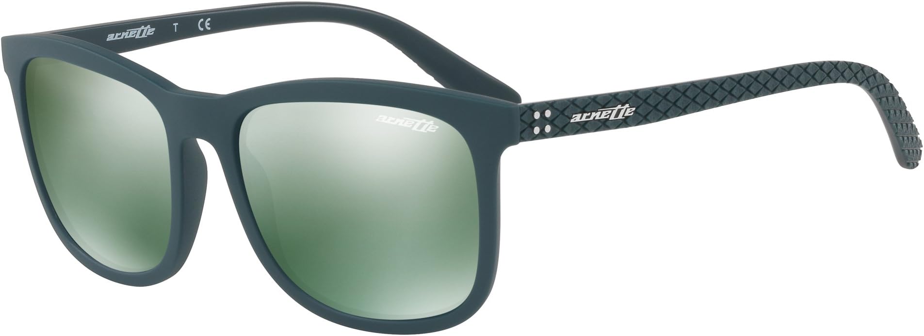 Men's 0AN4240 25106R 56 Sunglasses, Matte Petroleum/Lightgreenmirrorpetroleum