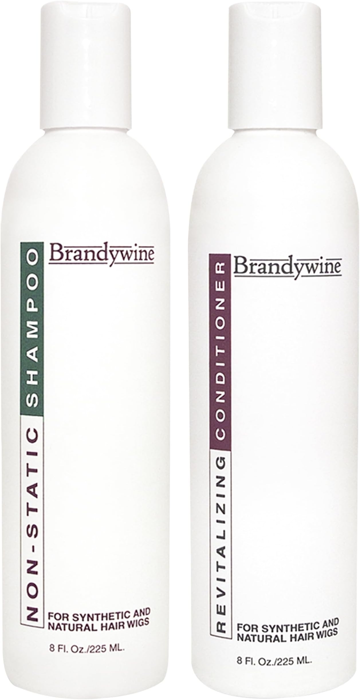 Non Static Shampoo & Revitalizing Conditioner 8 Ounce, Value Pack Bundle 2 items