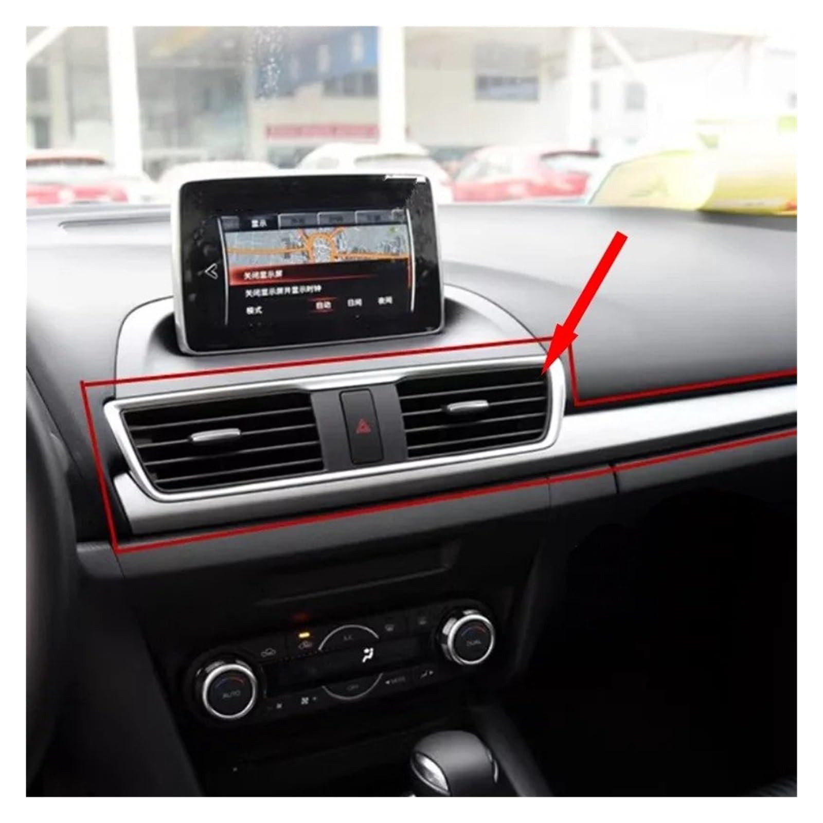 Für Mazda 3 Für Axela 2014-2019 Klimaanlage Vent A/C Grille
