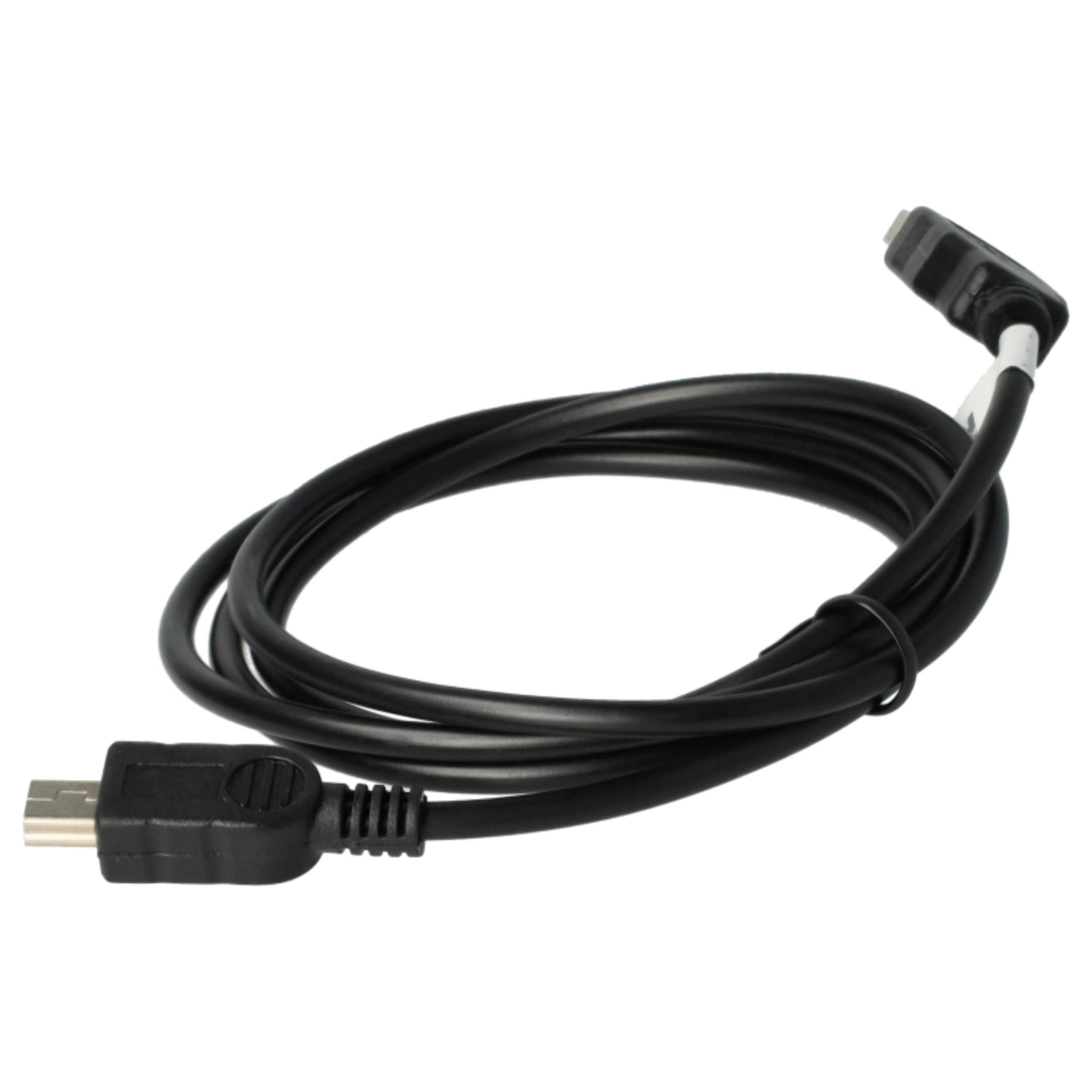 vhbw cavo dati USB cavo di ricarica 2-in-1 compatibile con TomTom GO 550 live, Go 750 live, Go 950 live, Falk F8, F10, F12 navigatori GPS