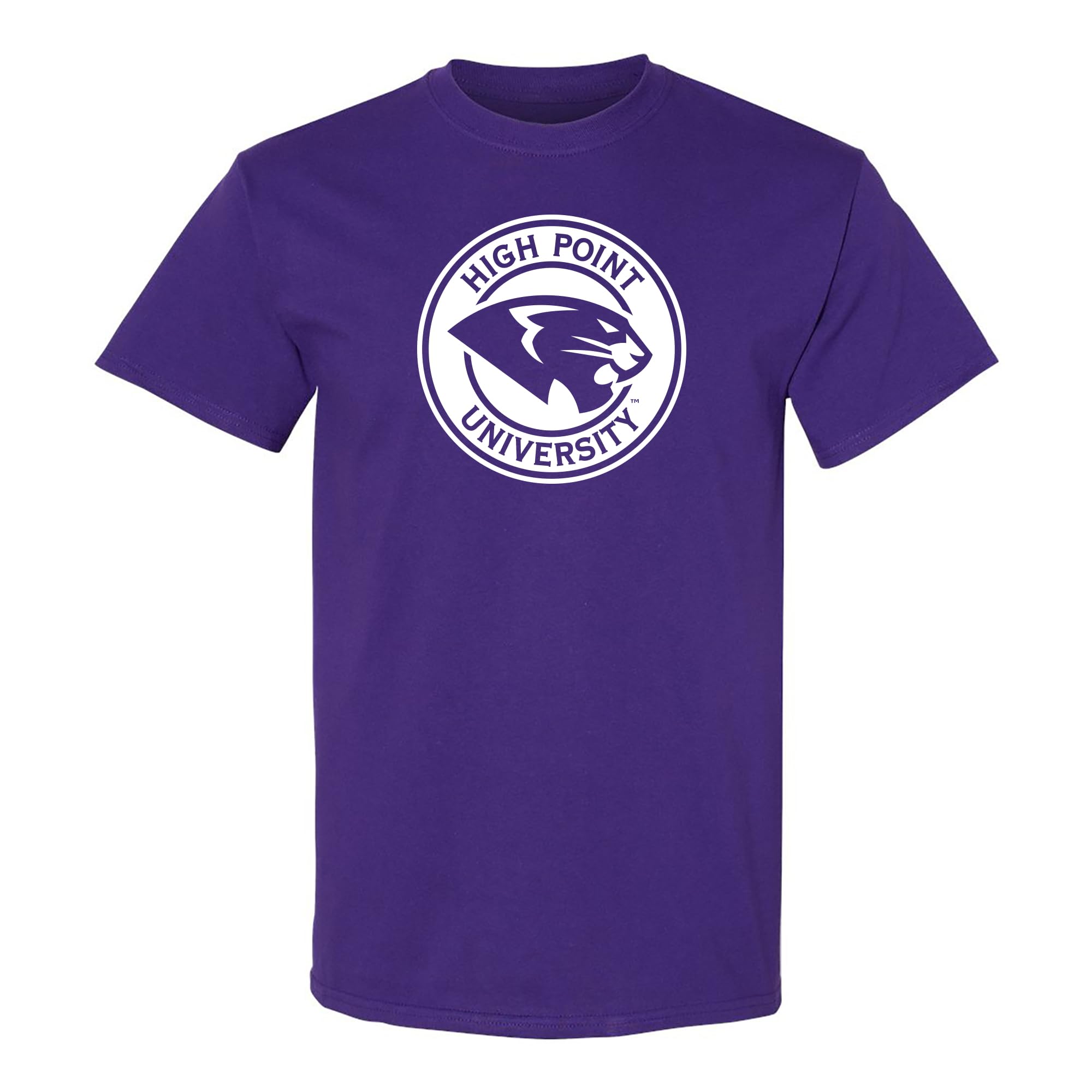 NCAA Arch Logo - NCAA Sports Team Color T Shirt, High Point University Purple, XXL — image 1