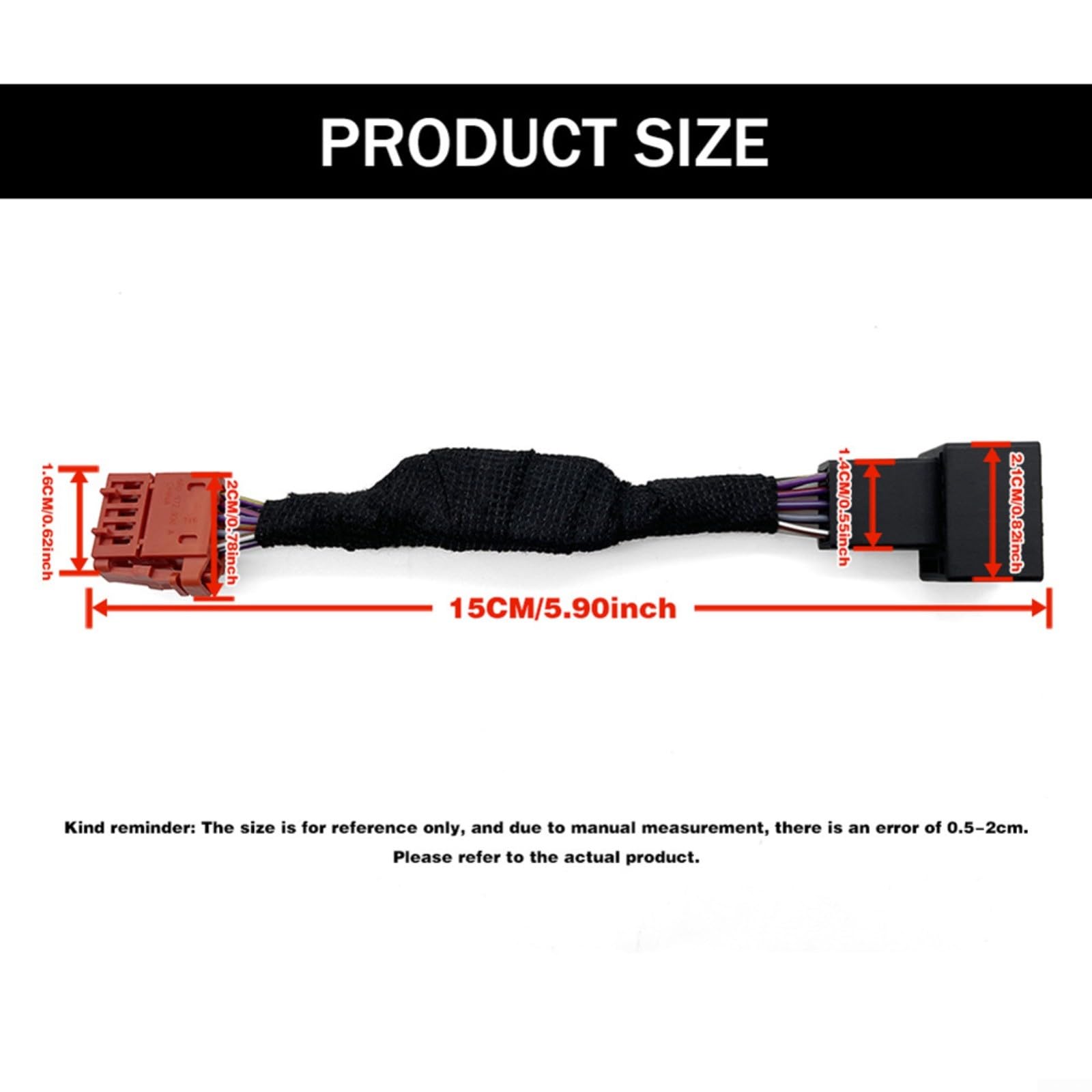 Per Tiguan MK2 Motor Start Stop Off Sensore Cablaggio Automatico Cavo di Controllo 10Pin Nero