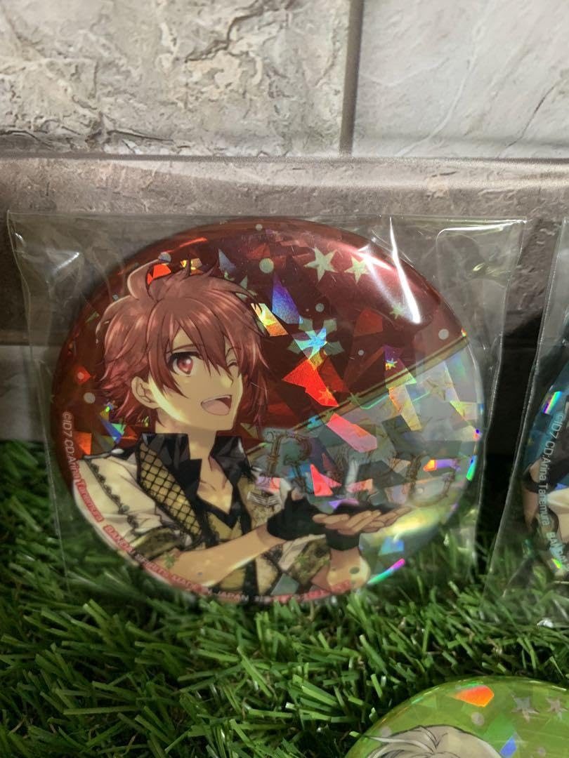 七瀬陸 3周年 ホログラム缶バッジ 17個セット Amazon.co.jp: アイドリッシュセブ 七瀬 陸 千 環 ホログラム 缶