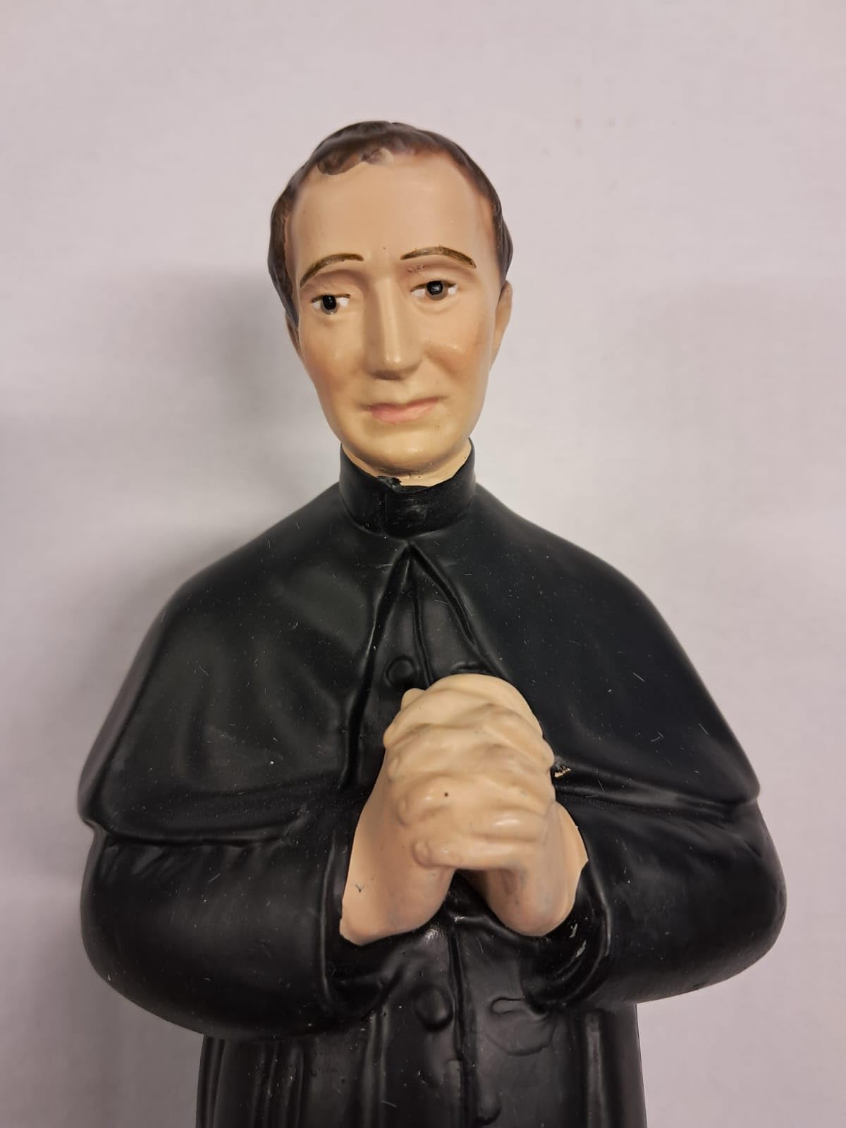 Generico ArteSacraCaravaggio Statua Statua di San Giovanni Bosco cm 30 (11,81 inches) in marmo resina decorata a mano di produzione artigianale italiana