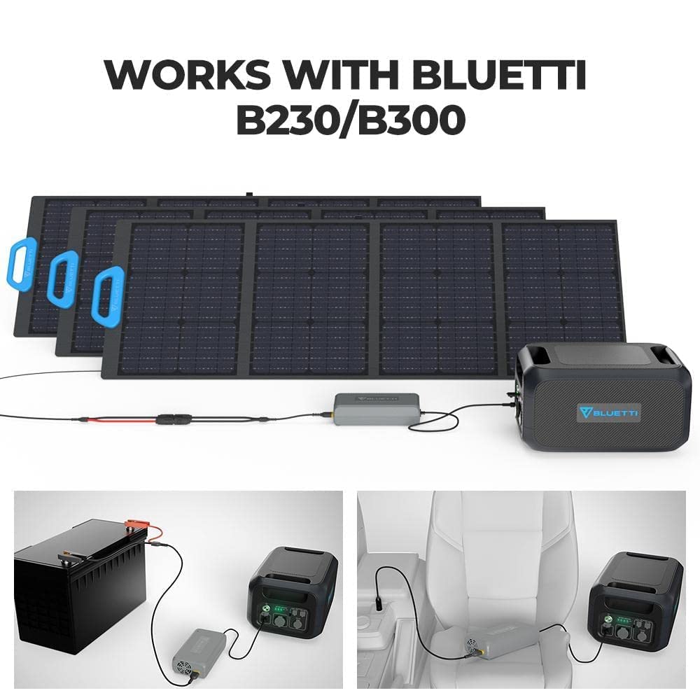 BLUETTI D050S 500W DC Charging Enhancer, Compatible Power