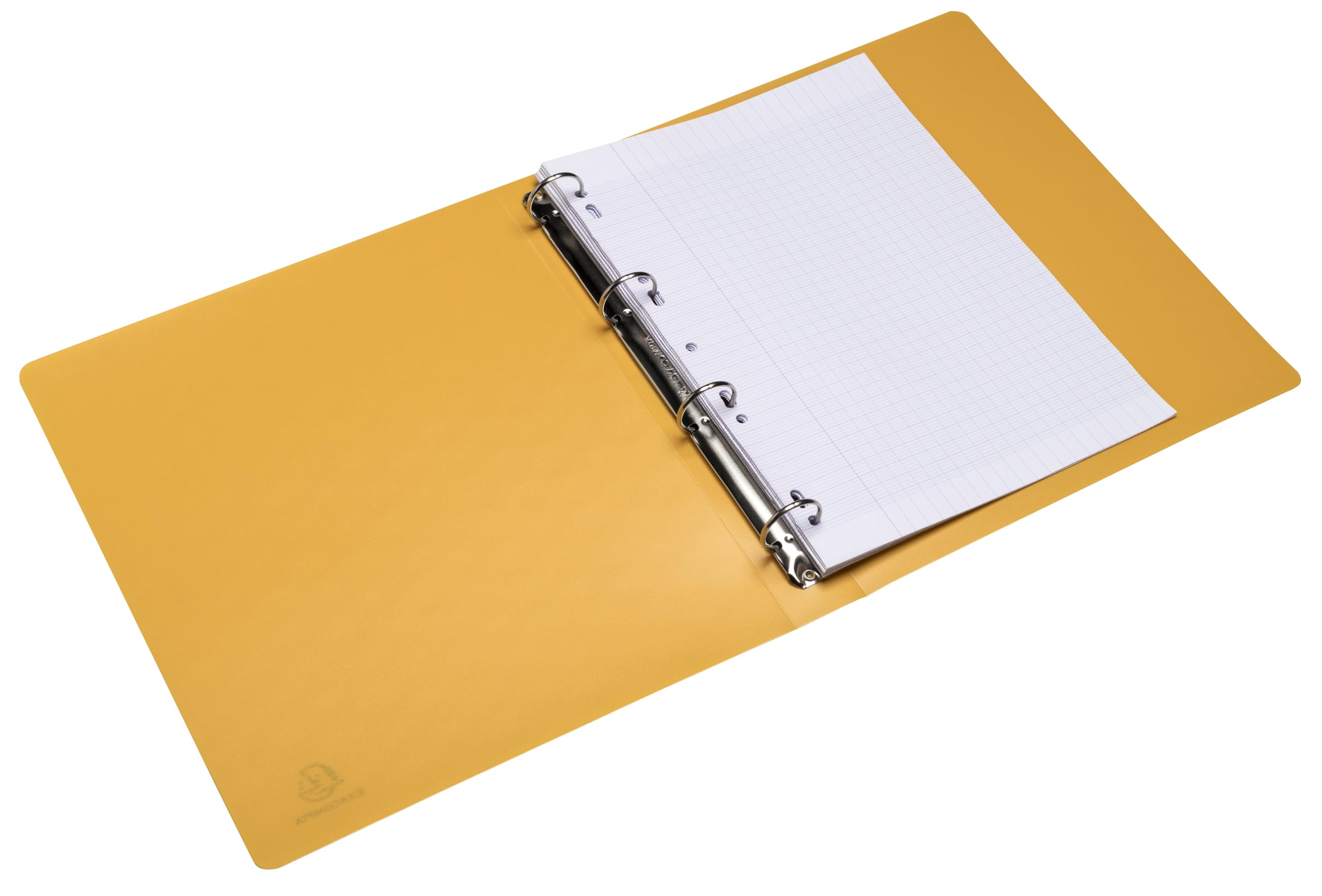 Exacompta 12 halbfeste Ringbücher Pop' N Co Recycling-PP 4 Ringe sortiert