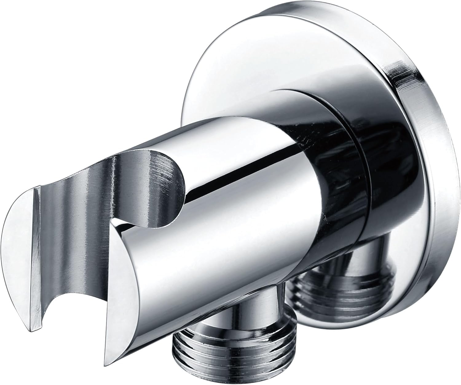 IMEX - Support Pommeau de Douche Mur Chromé | Accessoire Douche Support Pommeau | Pièce de Rechange Originale IMEX | Résistant à L'Humidité et à la Corrosion