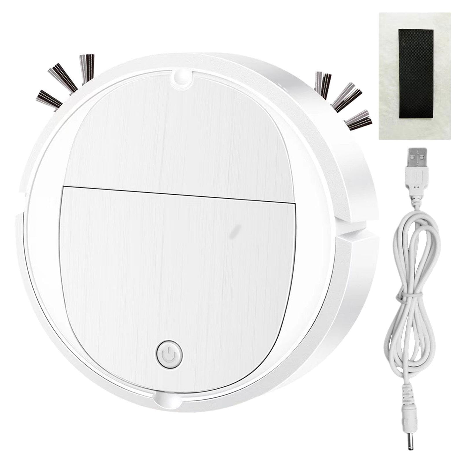 ロボット掃除機 電池式 ほこり・毛吸引 Amazon | 掃除ロボット - 強力な吸引小型ロボットクリーナー、自動掃除