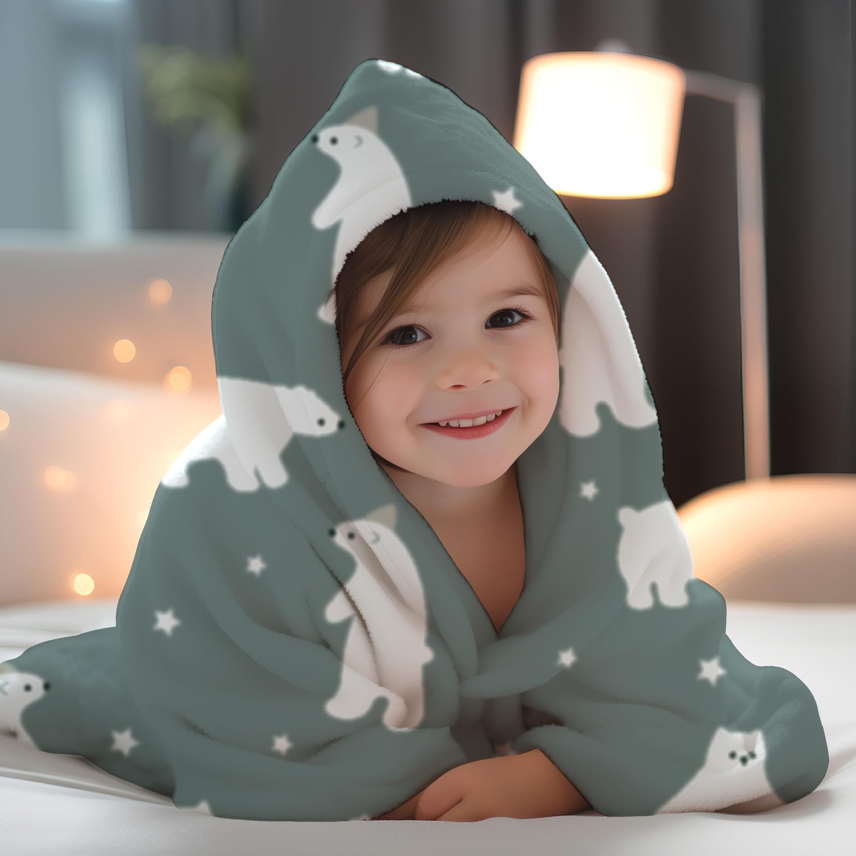Soft Baby Blanket - Ice Cream Print -24