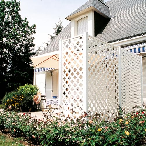 Celosias Madera Blanca Marca Nortene