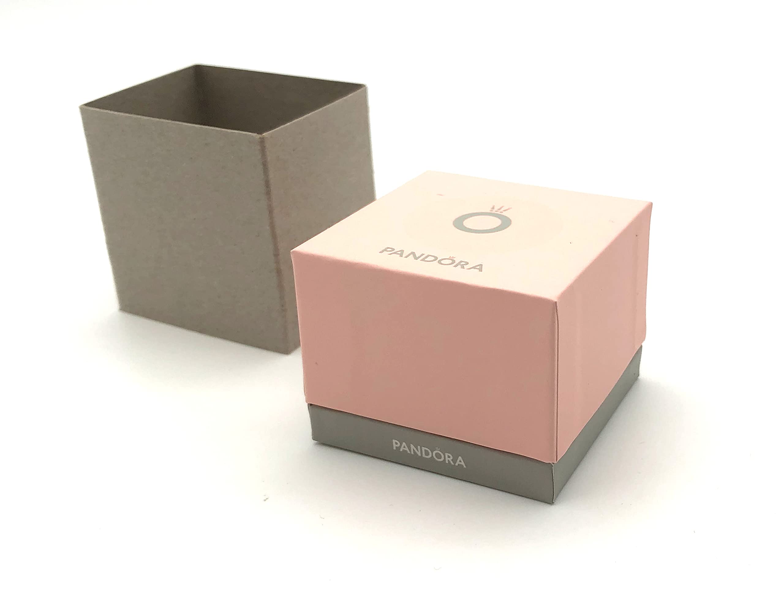 PANDORAWomen's Pink and Grey Jewellery Small Gift Box For Charms, Limited Edition Expressions