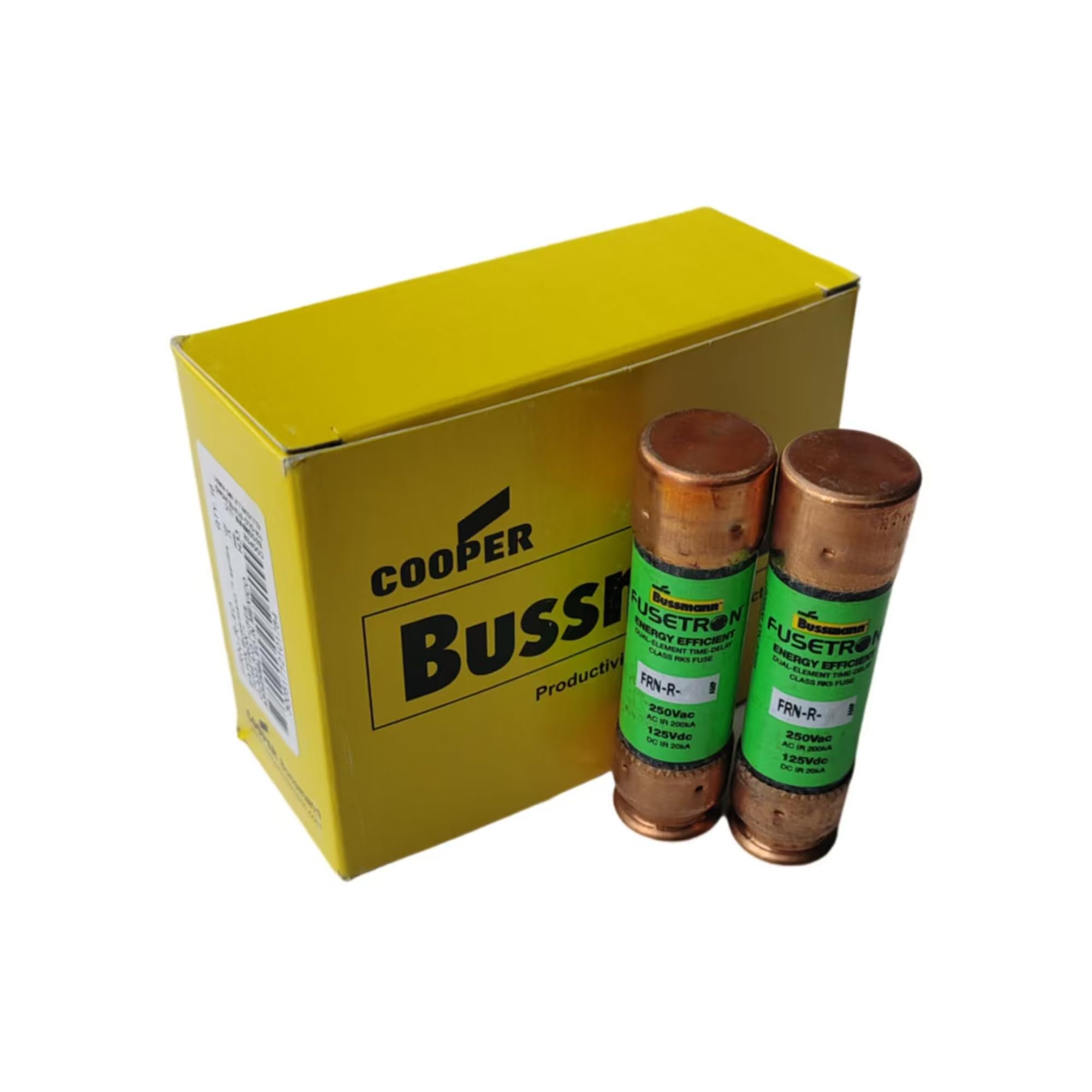 2pcs FRN-R-60 60A 250V Dual Element Time Delay Fuse