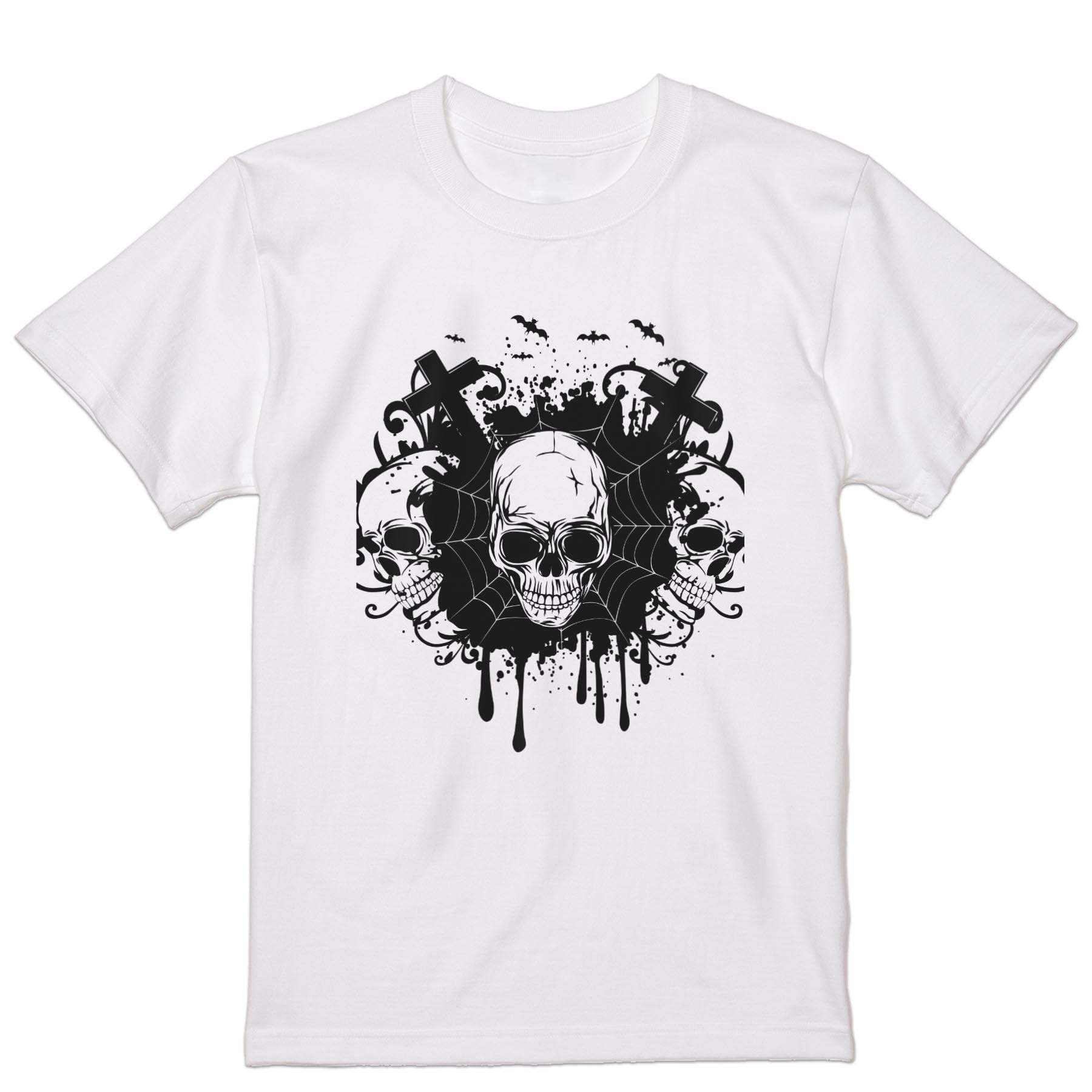 MARK & LONA スカルプリントシャツ Mサイズ MARK & LONA スカルプリントシャツ Mサイズ