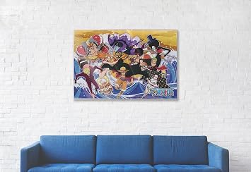 One Piece - Manga Anime TV Show Poster (The Crew In Wano Country) (Size: 36 x 24) (Laminated Poster)