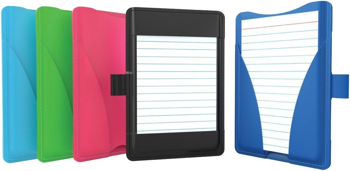 Oxford At-Hand Note Card Case, 3" x 5" Size, Color May Vary, Includes 25 Ruled Index Cards (63520)