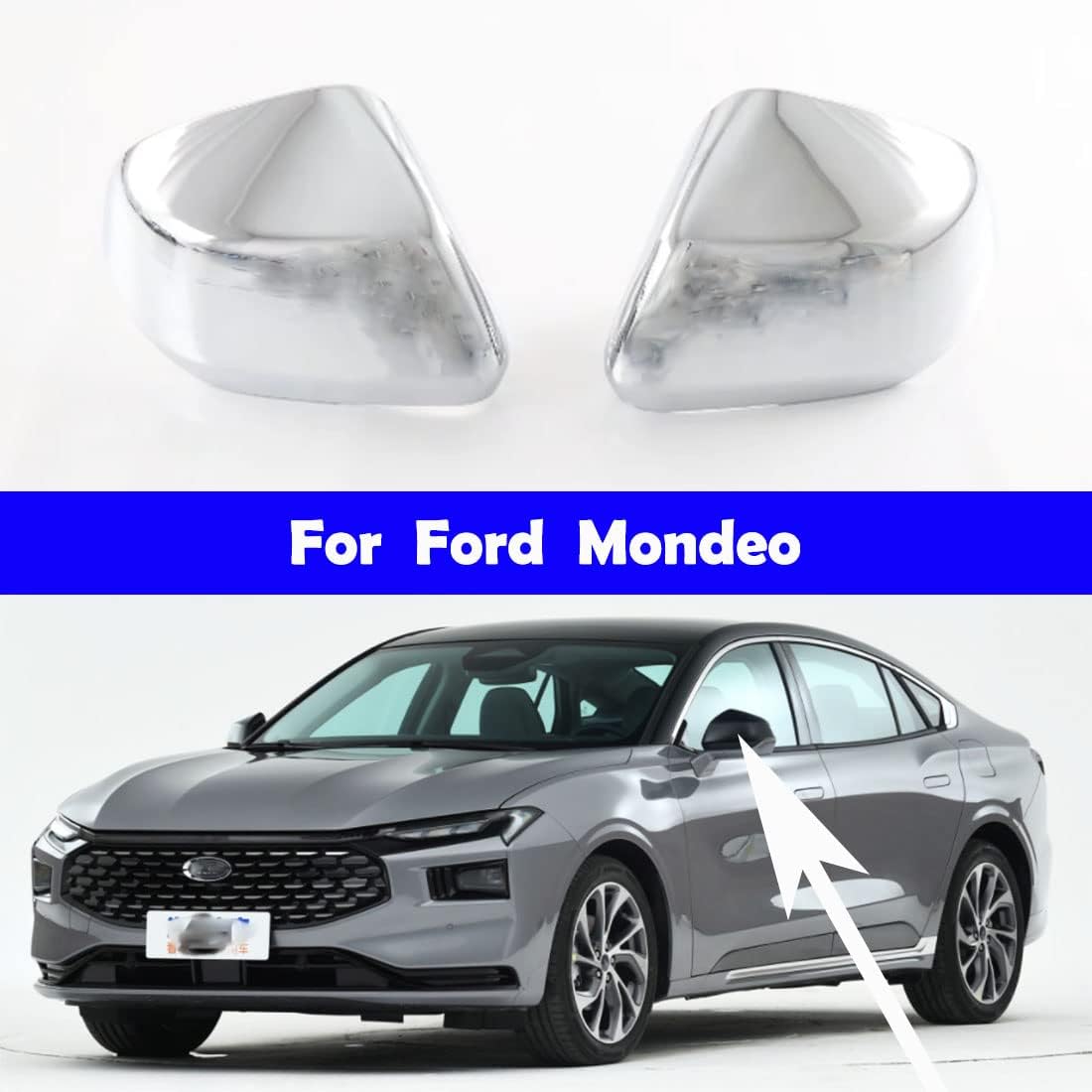 Car Interior trim strip Modified Carbon fiber Trim strip For Mondeo 2022-2023- (1 Gearbox trim frame Carbon fiber)