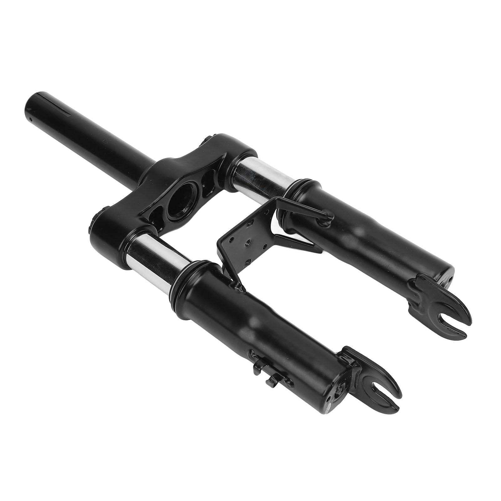 Kit de Suspensión Delantera para Scooter Eléctrico, Horquilla de Acero Inoxidable Antivibración con Absorción de Impactos y Soporte para Pie, Ideal para Pro2 1S