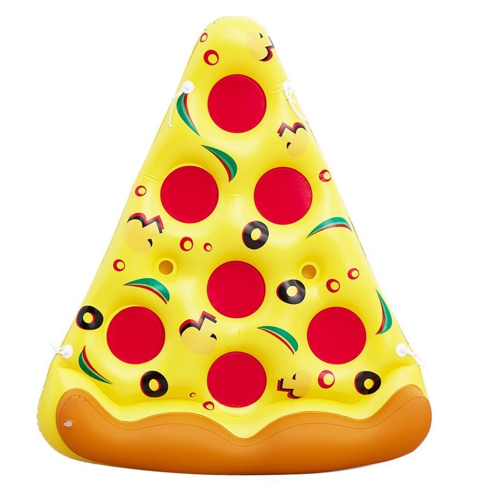 Hung Kai PVC Giant Inflatable Pizza, Outdoor Swimming Pool Float Rafts,Inflatable Summer Party Floatie Lounge Toy For Children and Adults