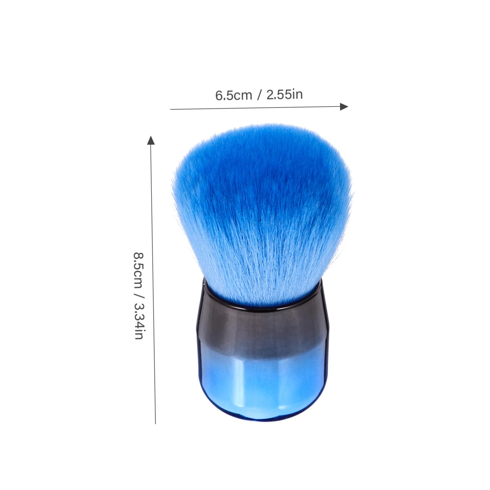 VICASKY 1Pc Olive Green Makeup Powder Brush Soft Mushroom Head Blush Applicator for Smooth Coverage for Contouring and Mineral Blending Durable and Comfortable Grip Makeup Tool