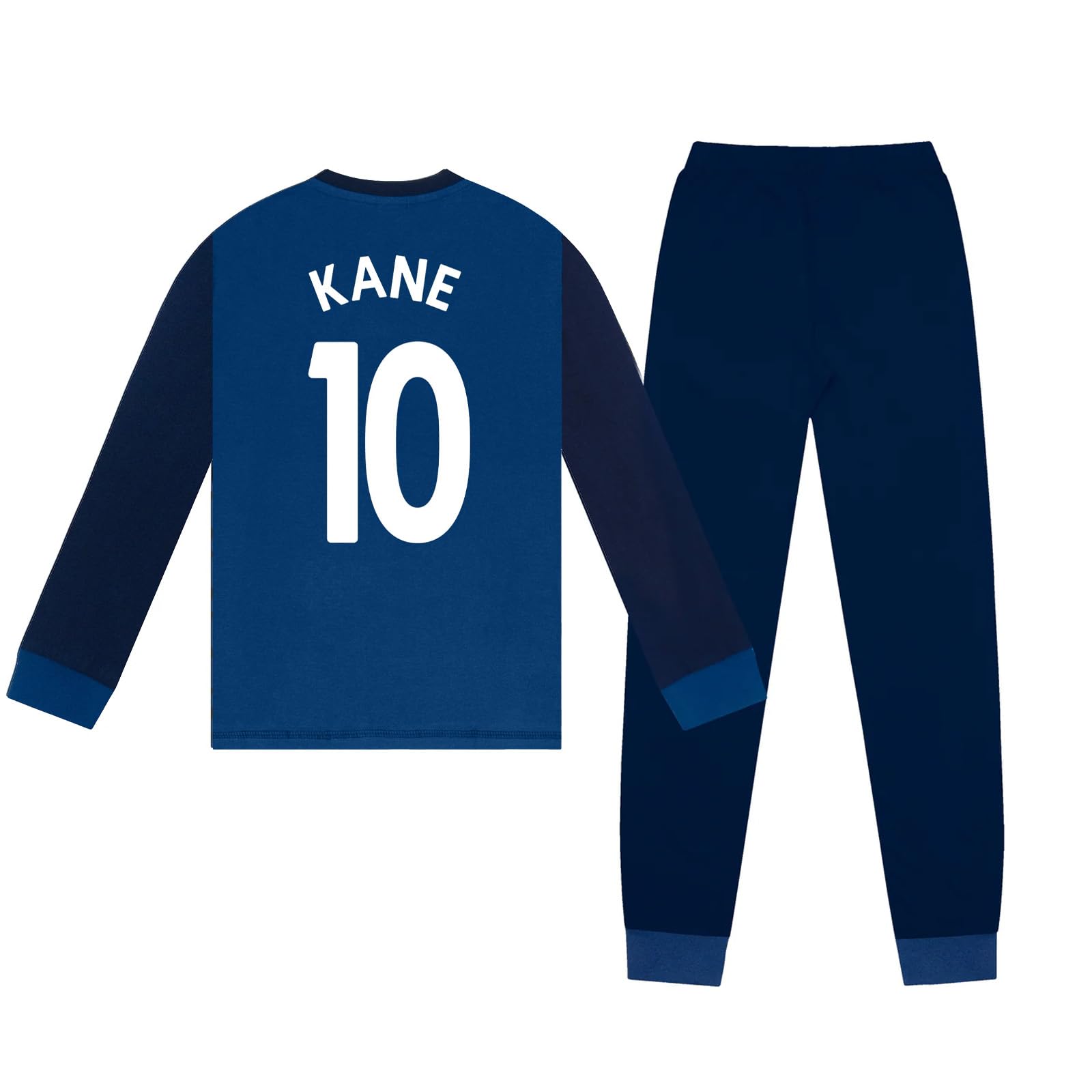 Tottenham Hotspur FC Boys Kane 10 Long Pyjamas Navy 5-6 Years