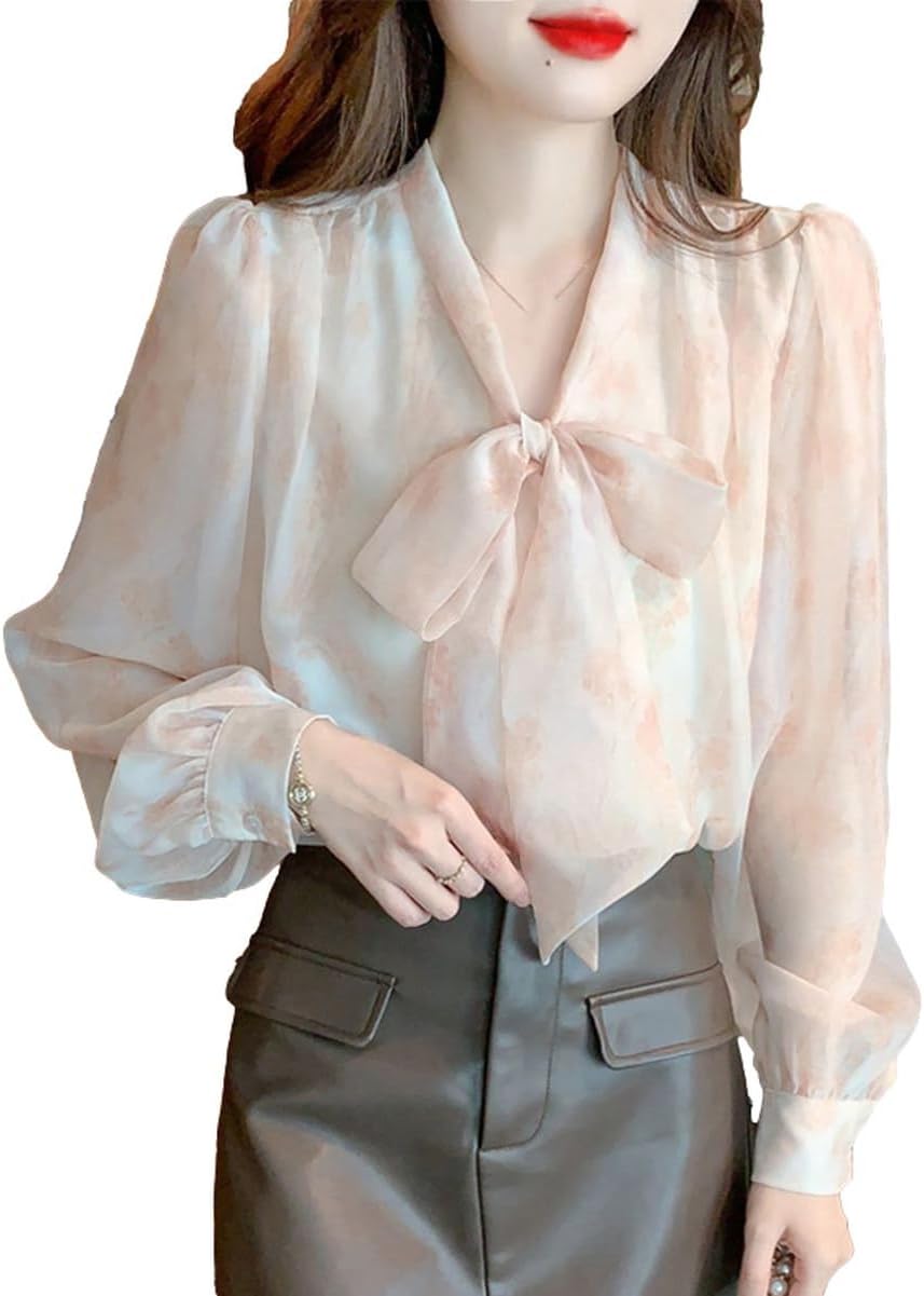 ebure シアースリーブシャツ ホワイト エブール 長袖 ブラウス 金