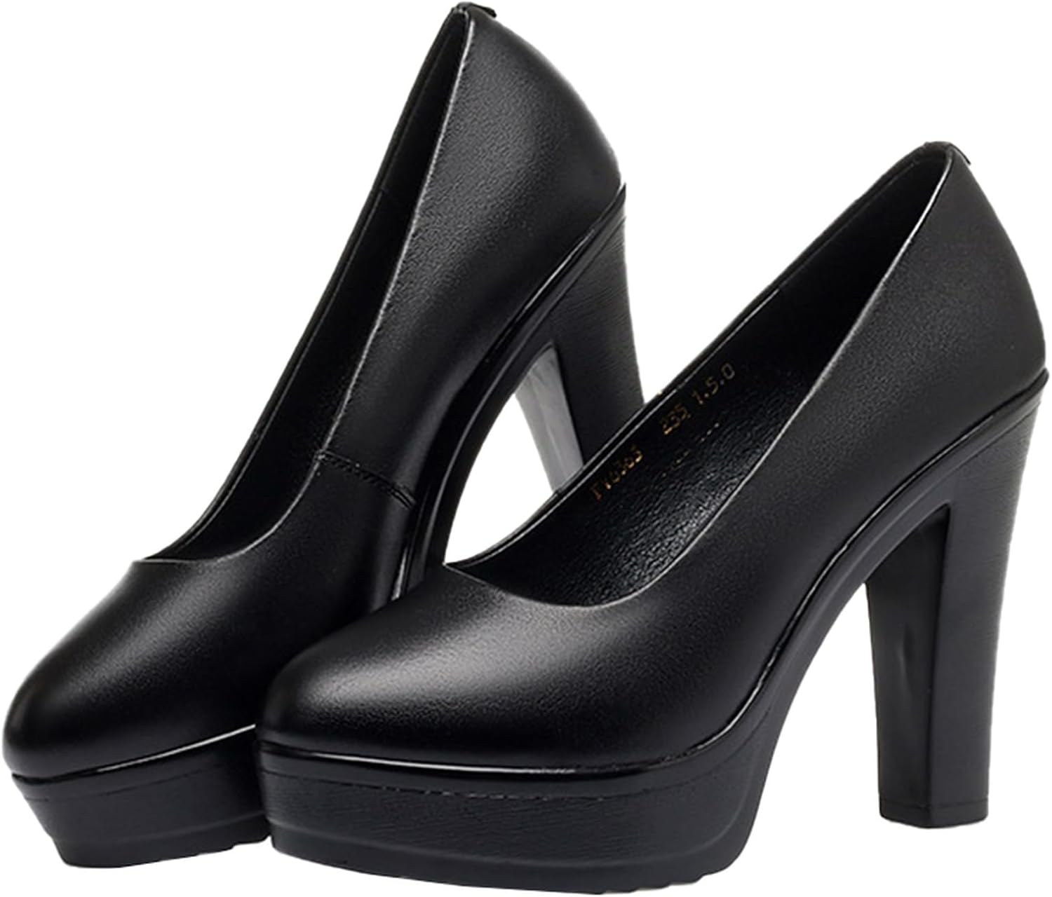 値下げ ピッピシック PIPPICHIC黒 ハート柄 ポインテッドトゥ