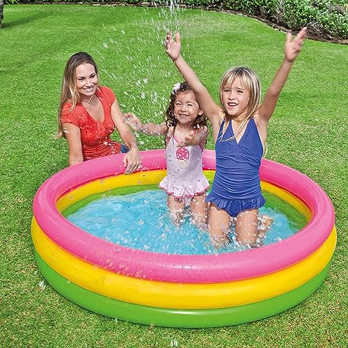 Image of Inflatable Pools Multicolor for Bath and Swimming (4 FT)