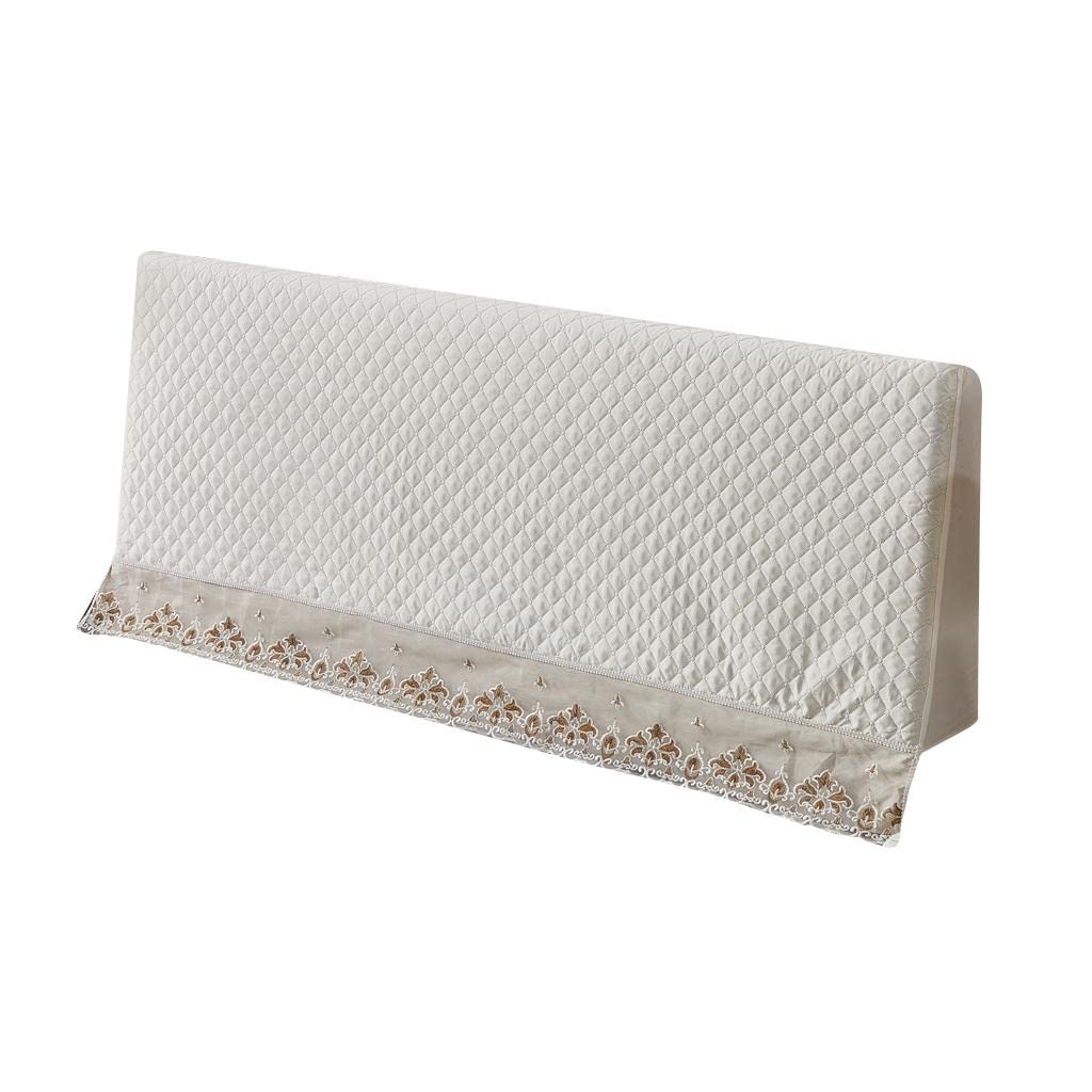 LOOM TREE® Stretchable Bed Headboard Slipcover Bedhead Cover Protector 150cm Beige Furniture | Beds & Mattresses | Headboards & Footboards LOOM TREE® Stretchable Bed Headboard Slipcover Bedhead Cover Protector 150cm Beige Furniture | Beds & Mattresses | Headboards & Footboards