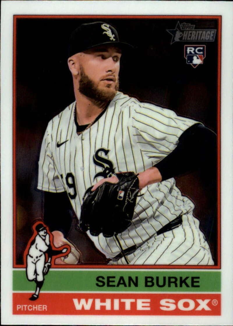 Amazon.com: 2025 Topps Heritage Baseball Chrome #262 Sean Burke RC