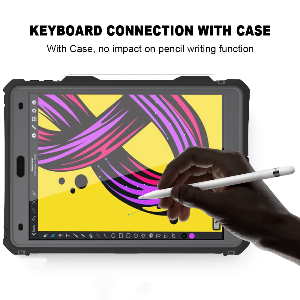 Amazon.co.jp: MRUOZRUI iPad 9th/8th/7th Generation 防水ケース