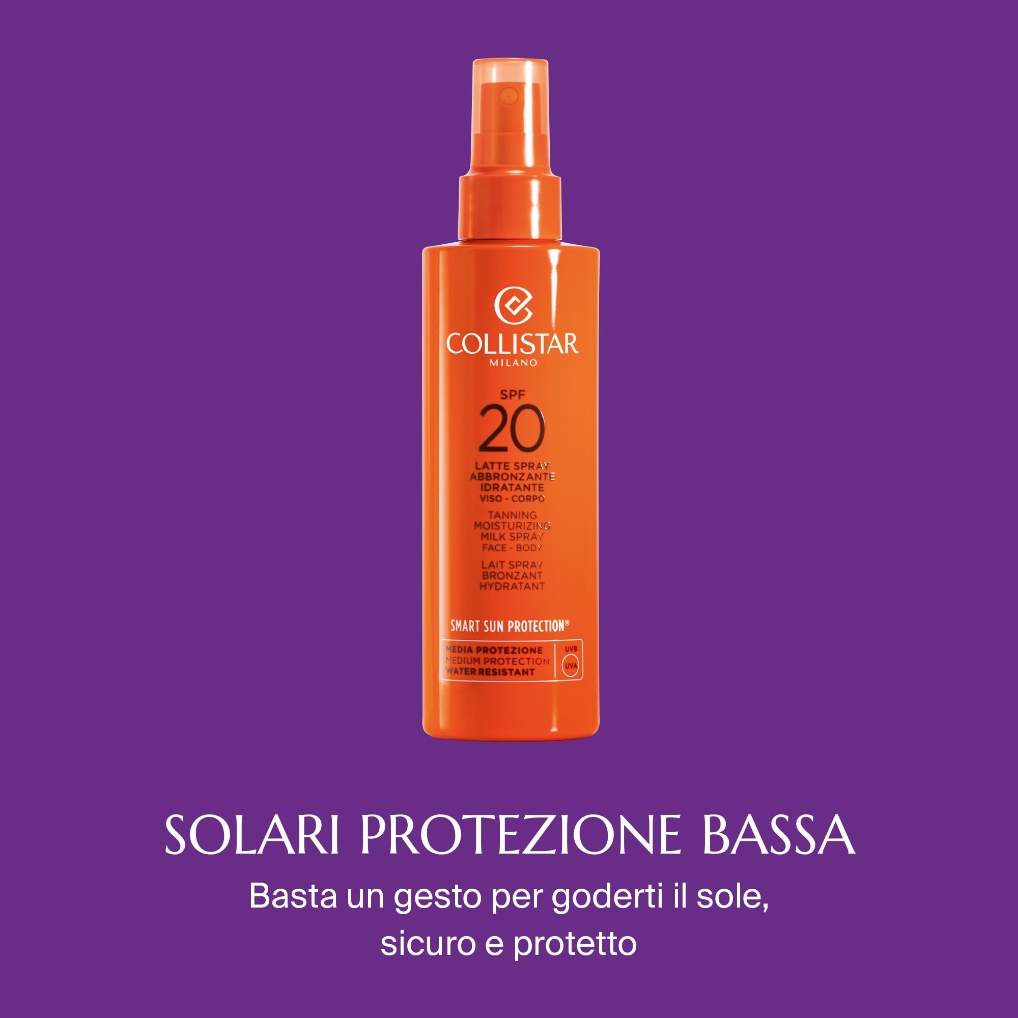 NUNU TRADING Collistar Sun Moisturing Milk 200 Ml Spf 20